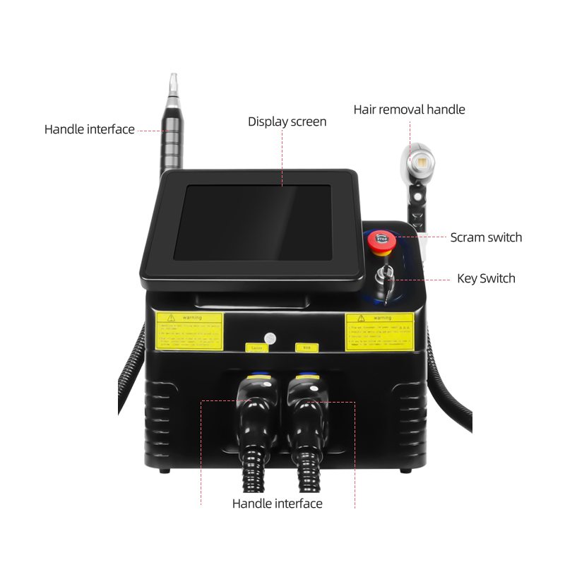 2014 New Diode Laser Hair Removal ND YAG Laser Tattoo Removal