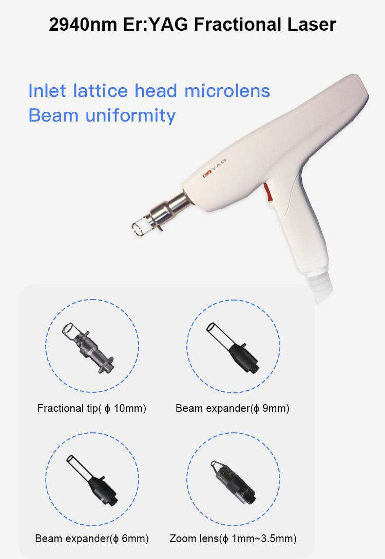 Er:YAG Fractional Laser Application