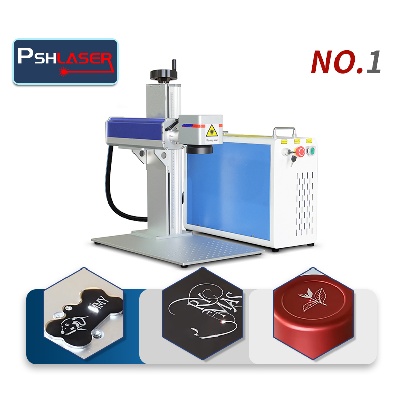 Desktop Fiber Laser Marker High Speed Hardware Jewelry Marking