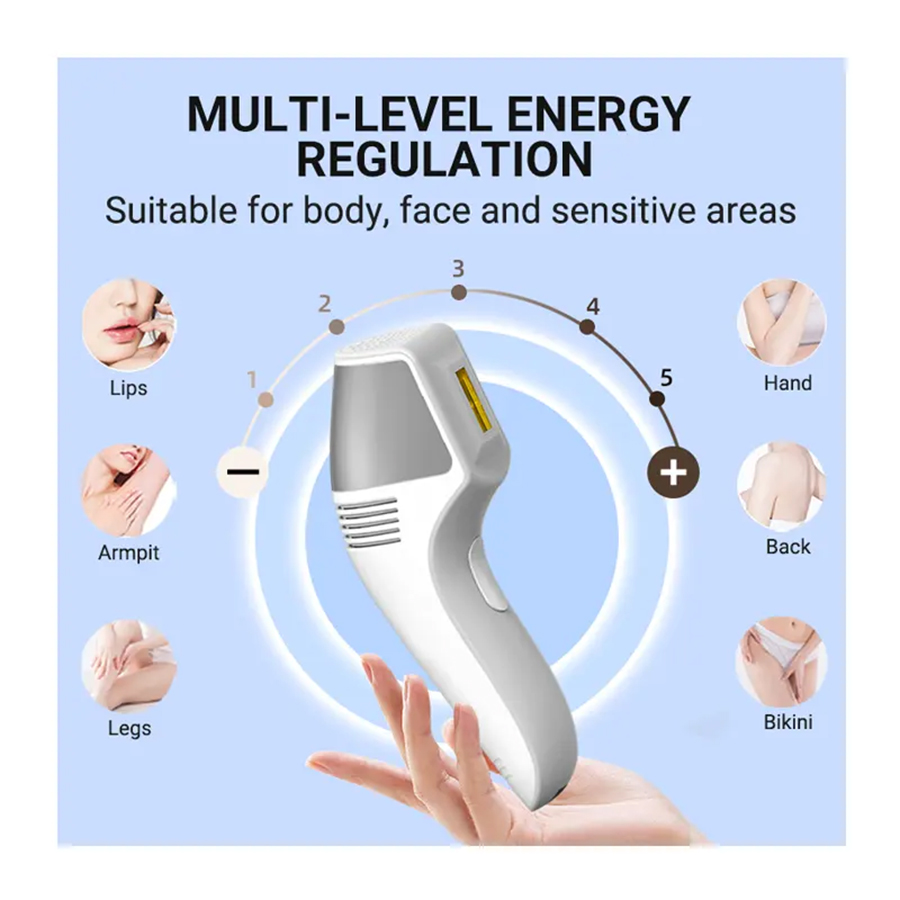 Laser hair removal device display 4