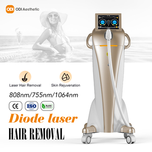Medical Diode Laser System Diode Laser Cosmetic Equipment Multi-wavelength 755 808 1064 Laser Hair Removal