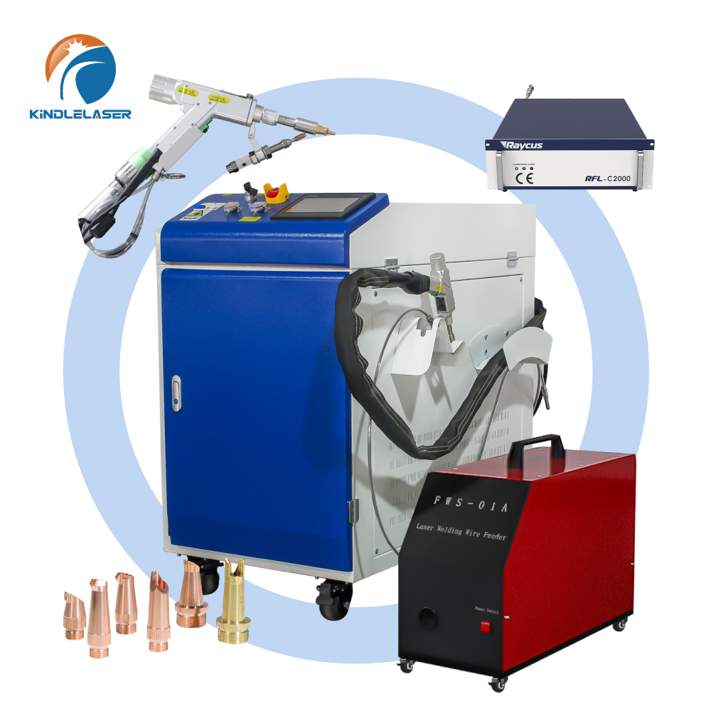 Portable Fiber Laser Welding Machine Laser Welders 1500W CE Certified Fast Welding Smooth Seam