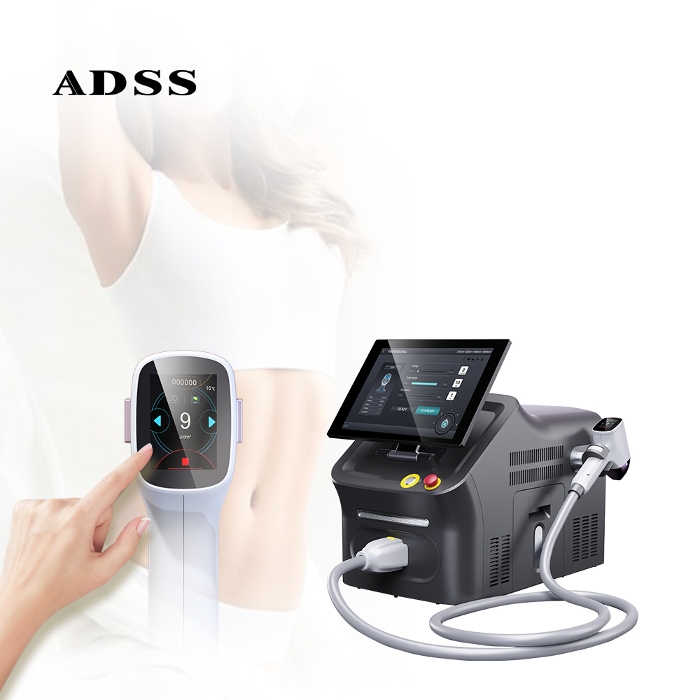 ADSS Best Selling Four Wavelengths 755nm/808nm/940nm/1064nm Diode Laser Hair Removal Machine Professional Beauty Salon Equipment