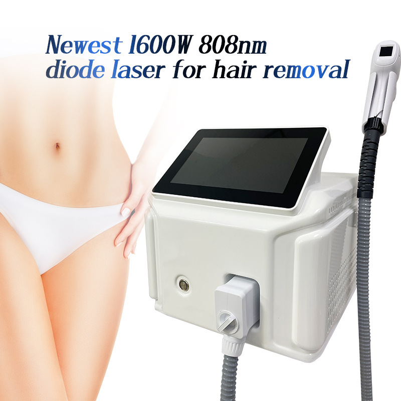 Latest 1600W 1200W 50million 3 Wave 755nm 808nm 1064nm Diode Laser Hair Removal Machine Price for Sale Android System
