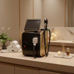Beauty Device Black Gold Diode Laser Permanent Laser Hair Removal Machine Multi-wavelength for All Skin Types Beauty Equipment