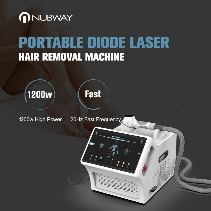 Clinic Grade Four Wavelength Laser Hair Removal System Android AI Technology Designed for Efficient Full Body Treatment