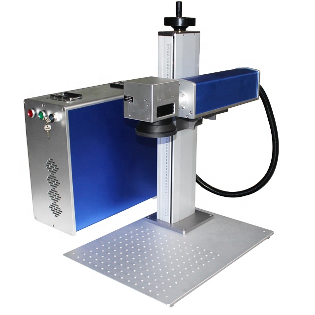 Max Raycus 30w 50w 60w100w High Speed Necklace Metal Jewelry Ring Fiber Laser Marking Machine