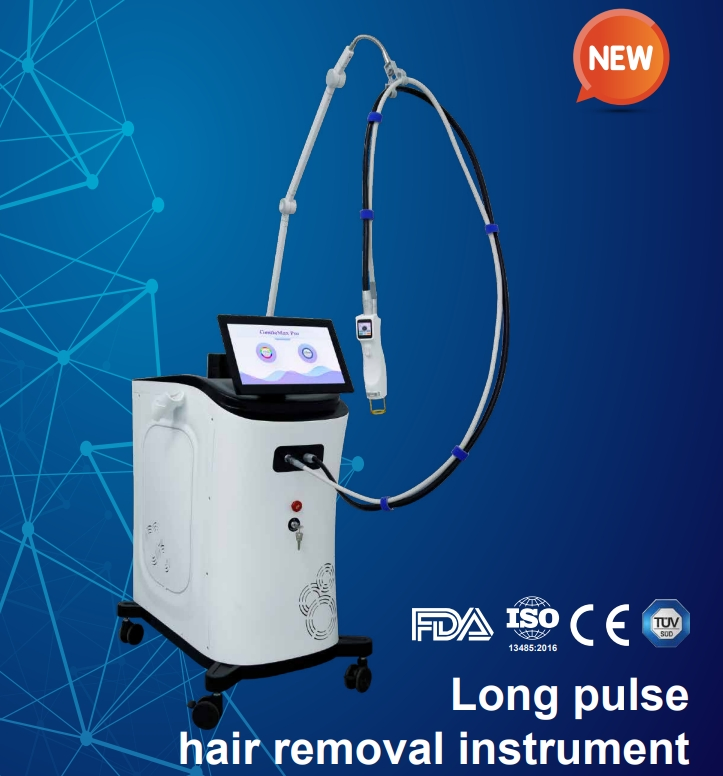 30% off PRO Laser Hair Removal Equipment 755nm Alexandrite Laser 1064nm Long Pulse Technology Laser