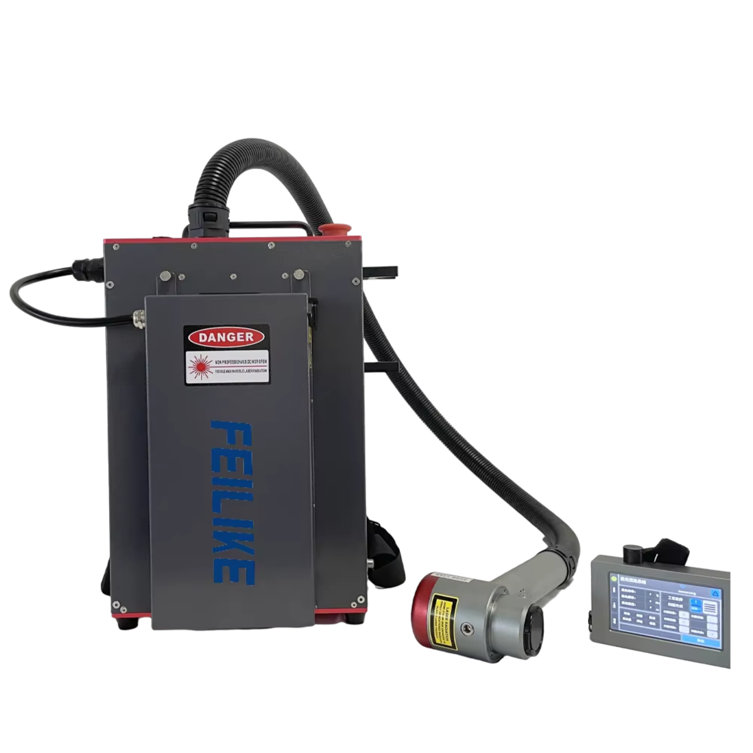High Speed Laser Metal and Wood Cleaning Portable Laser Metal and Wood Cleaning Machine with Pulse System for Furniture
