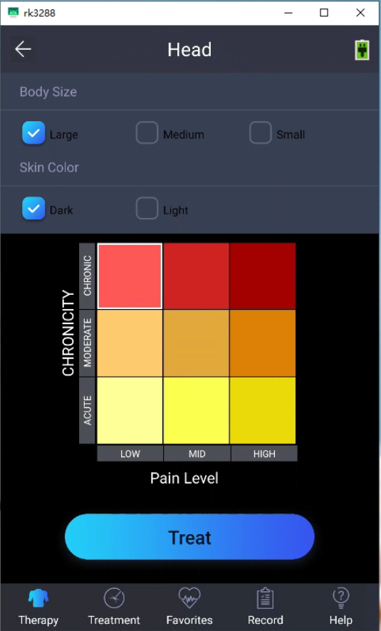 Interface Screen 2