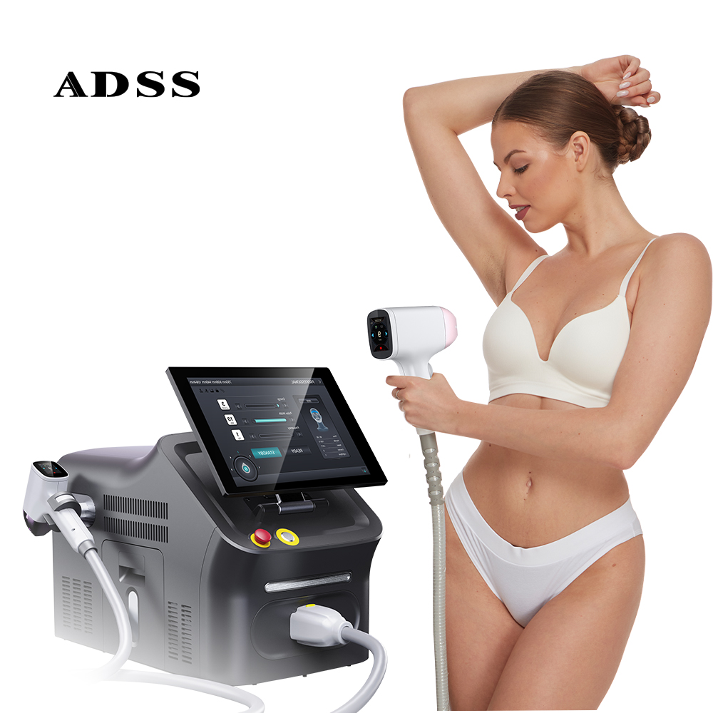 ADSS Best Selling Four Wavelengths 755nm/808nm/940nm/1064nm Diode Laser Hair Removal Machine Professional Beauty Salon Equipment