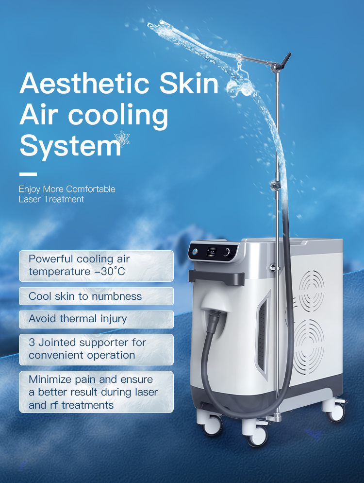 Skin Air Cooling System Front