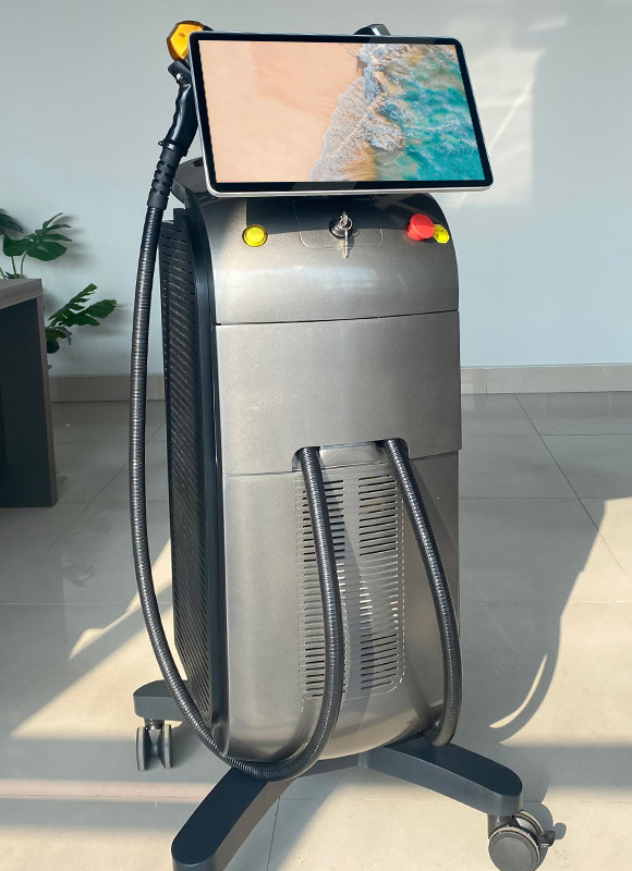 New 3D ICE Titanium Laser Diode 808nm Diode Laser/ Diode 3d Titanium Laser Hair Removal Machine