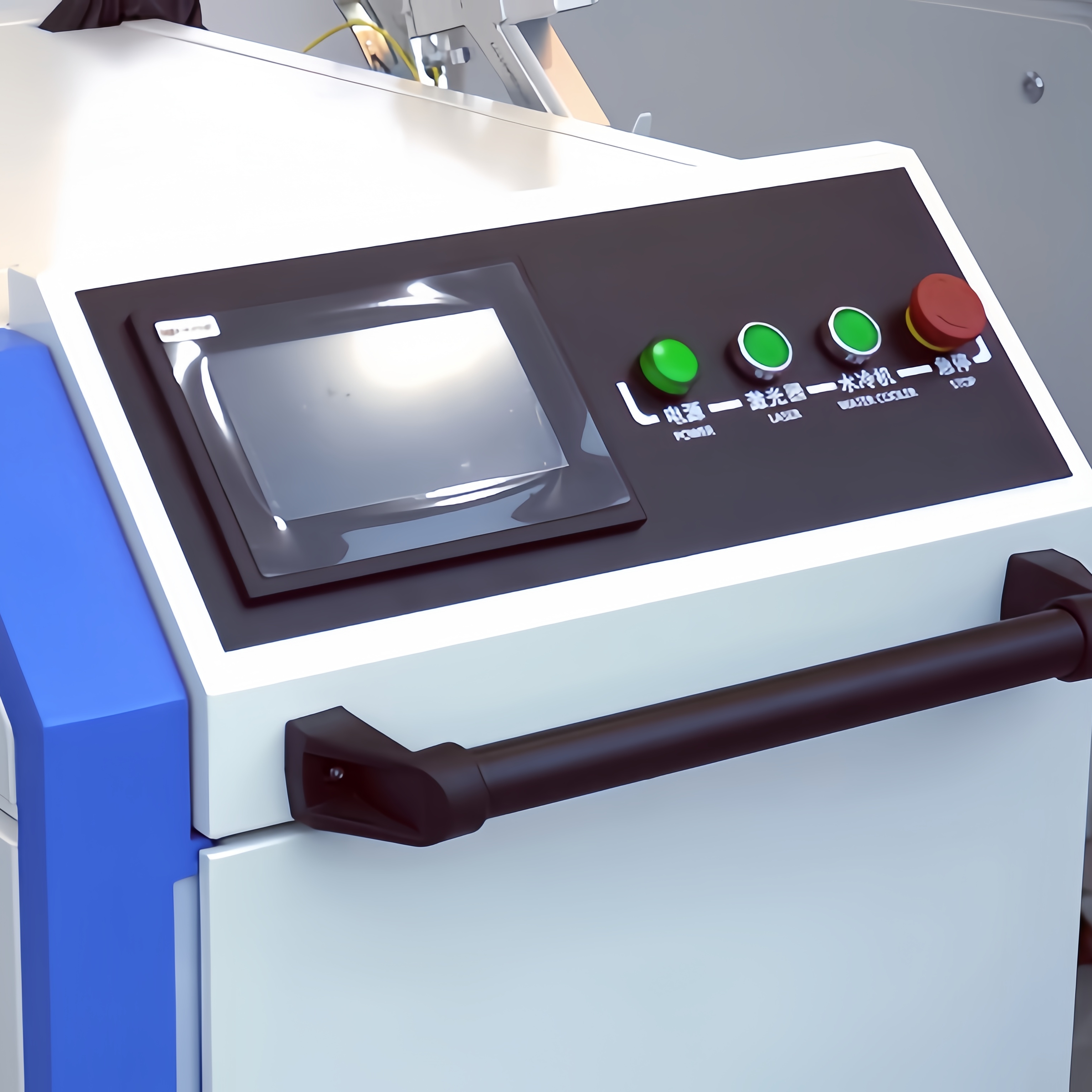 Industrial 4-in-1 Laser Cleaner: Handheld Portable Device for Metal Rust Removal, Paint Stripping, Welding &amp; Cutting
