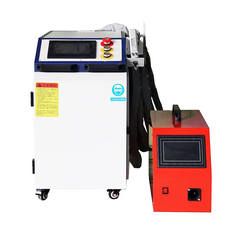 Portable 4 1 Handheld Laser Welder 1500w Fiber Lasers Small Metal Rust Remover For Stainless Steel Aluminum CE