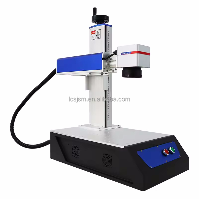 JINGLASER Fast Marking Speed Laser Marking Machine Air Cooling with Stable Operation and Strong Anti-Interference Ability
