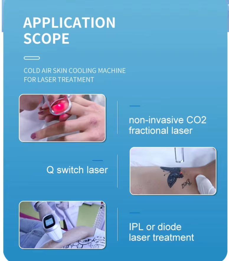 Luminous Beauty Mobile Professional Skin Cooling Machine Non-invasive Diode Laser Treatment for Home Pain Relief Model R-3-26