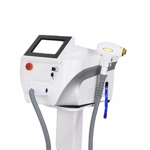 Multi-Wavelength Plastic Diode Laser Hair Removal Machine 755/808/1064nm Painless Cooling Head Facial and Bodily Hair Epilator