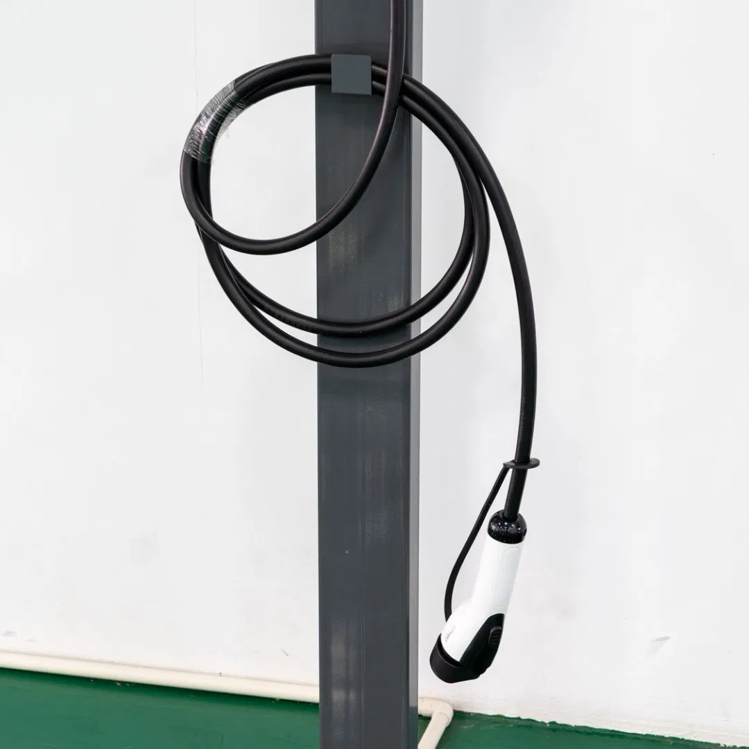 7kw AC EV Charging Stations Car Electric Chargers Portable Commercial EV Charger Station with Card Swiping