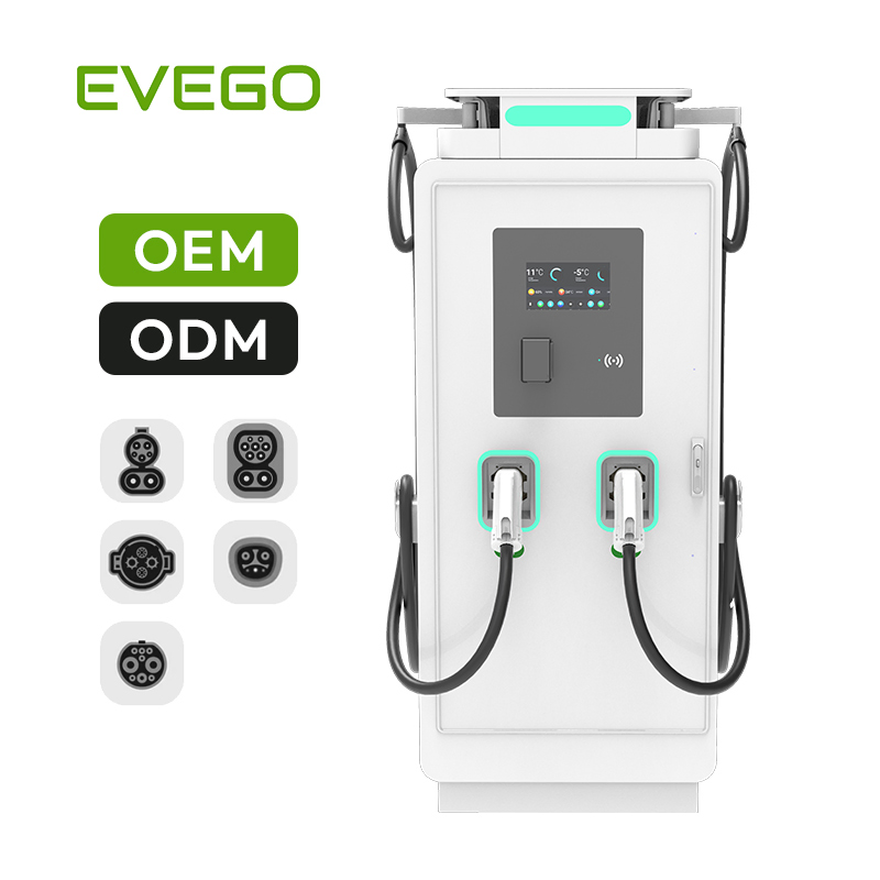 High Power 120kw 180kw 240kw Ocpp DC Charger Station with CCS2 Double Gun