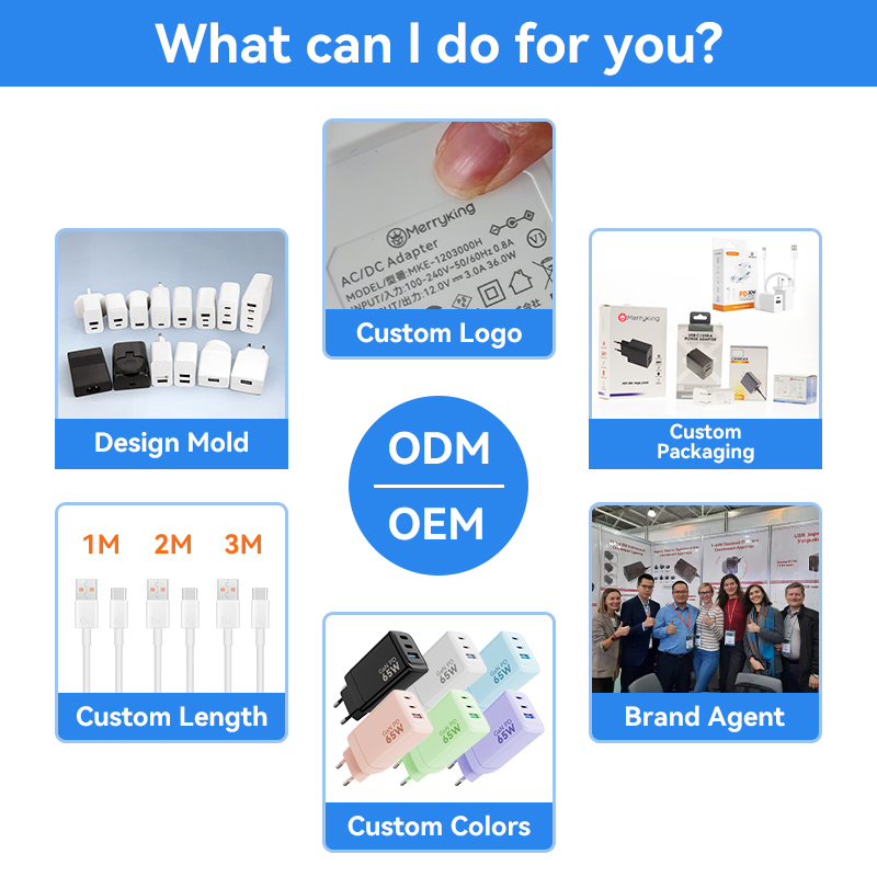 European Plug OEM Pd 20W CE Charger Adapter Mobile Phone Fast Charger Electronic Accessories Dual USB Wall Charger RoHS AC Adapter 2 Ports Type C Charger