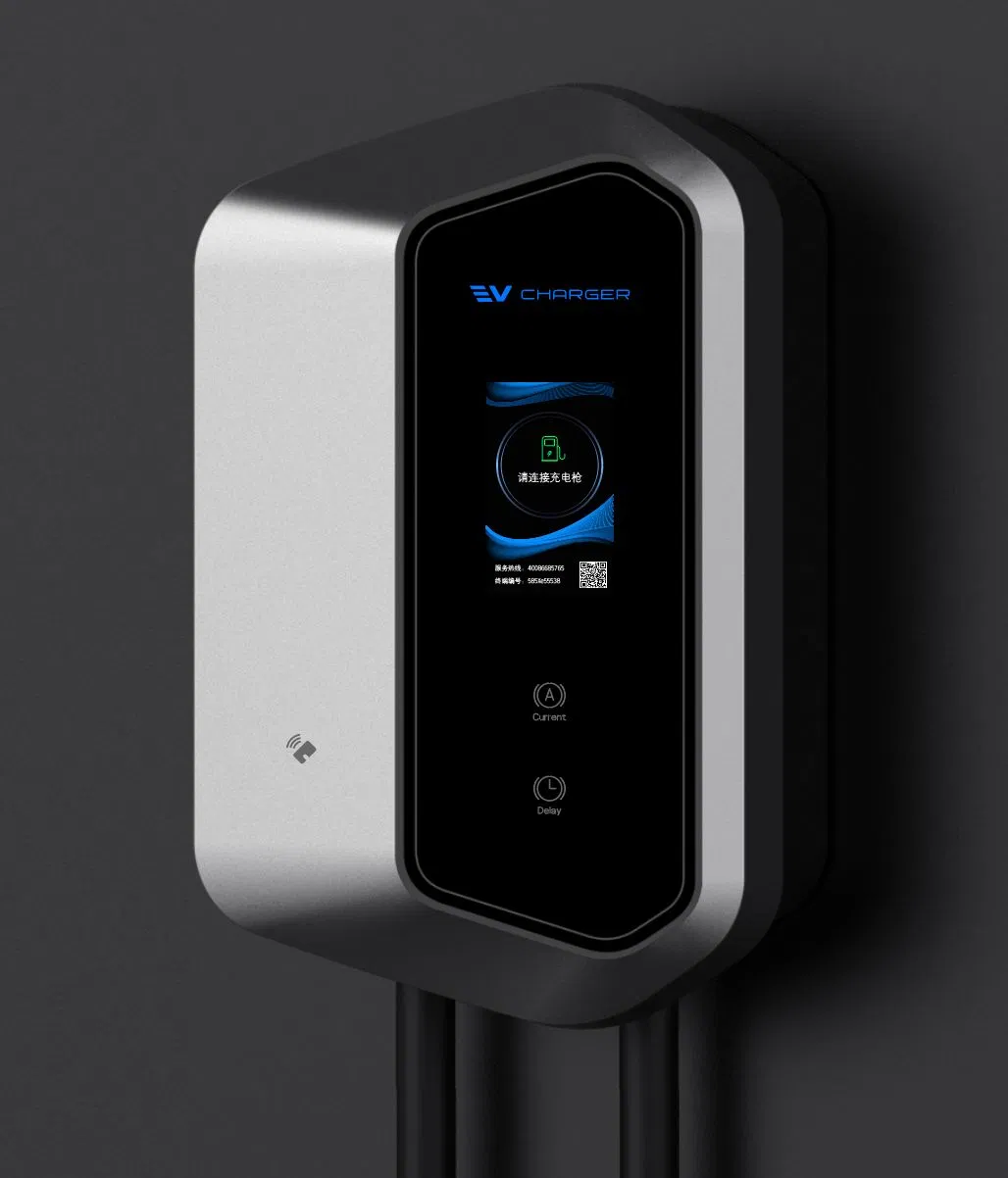 7kw 11kw 22kw AC EV Car Charger Dynamic Load Balancing CE Type 1 Type-2 Socket Public Ocpp EV Charging Charging Pile