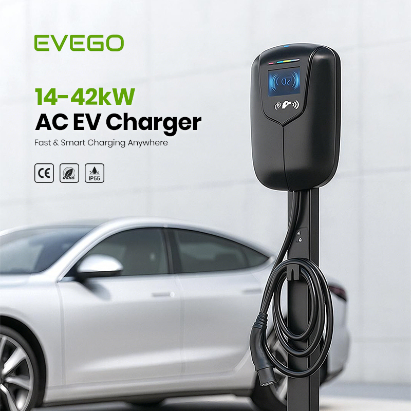 High Performance Gbt Standard 7kw 14kw 22kw 44kw Best Commercial EV AC Charging Stations