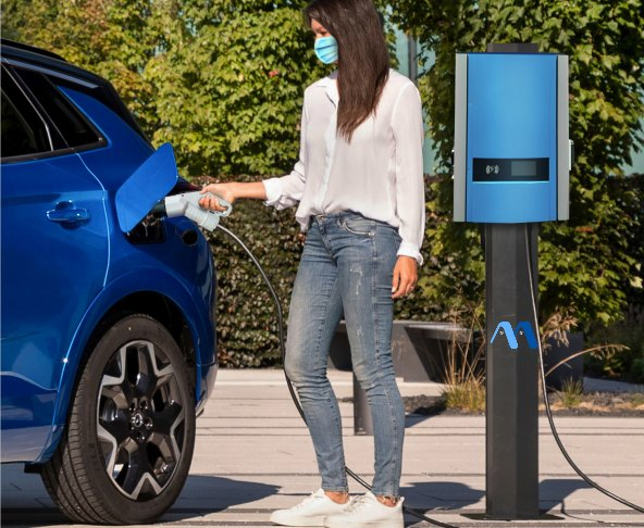 40kw Commercial Electric Vehicle Charger for EV Fleet