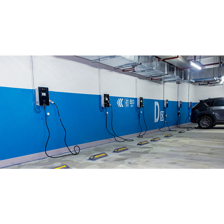 Wall Mounted 7kw 11kw Type1 Type2 EV Charger 4G WiFi Car Charging Station Parking Lot Residential Home AC Charging Solution RFID
