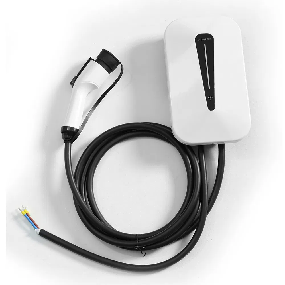 Professional 7kw 11kw 22kw 3-Phase AC Wall-Mounted Car Charger New Condition EV Charging Station Load Balance 5m Cable Length Type1/2 Gbt