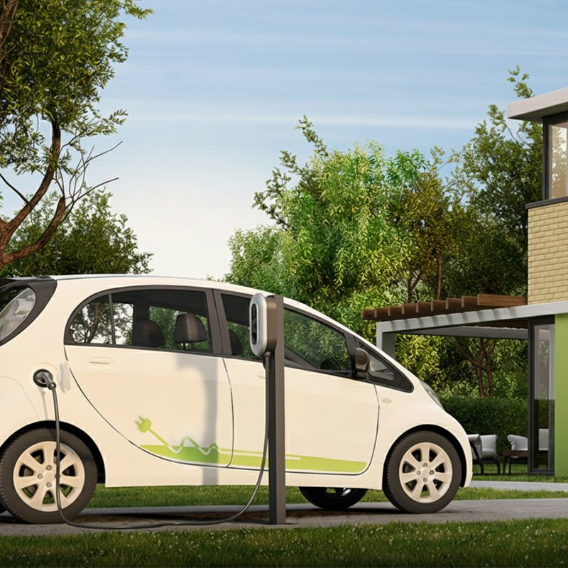 Evse Type 2 Single Gun Wll Box Portable 7kw EV AC Charger for Tesla Cars