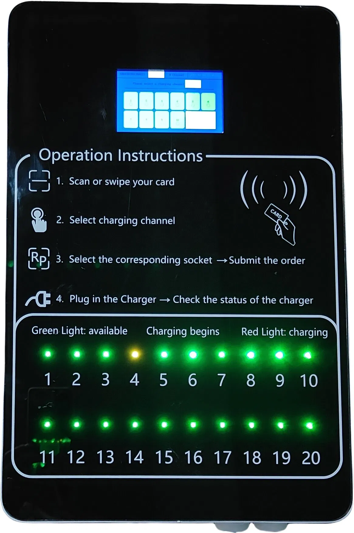 Electric Bike Public Charger with Ocpp