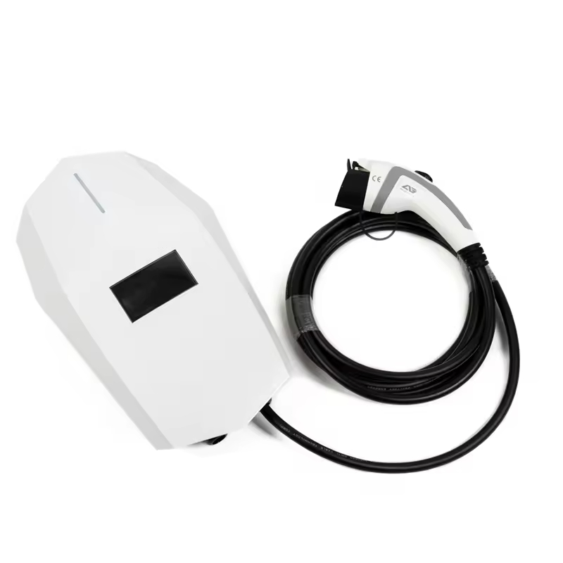 Ocpp 2.0.1 Wallbox Dynamic Load Balancing ISO15118 Plug and Charge Pnc AC 32A Wall-Mounted Type 2 22kw EV Charger Station