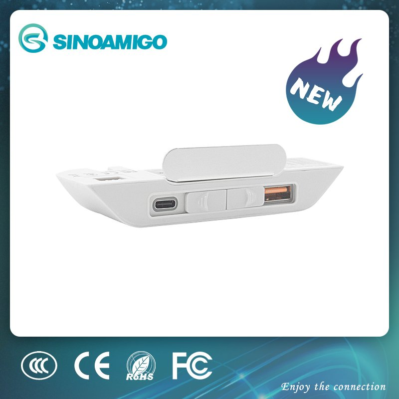 Trapezoid Quick Dual Port Type a+C USB Charger with Pd / QC 3.0