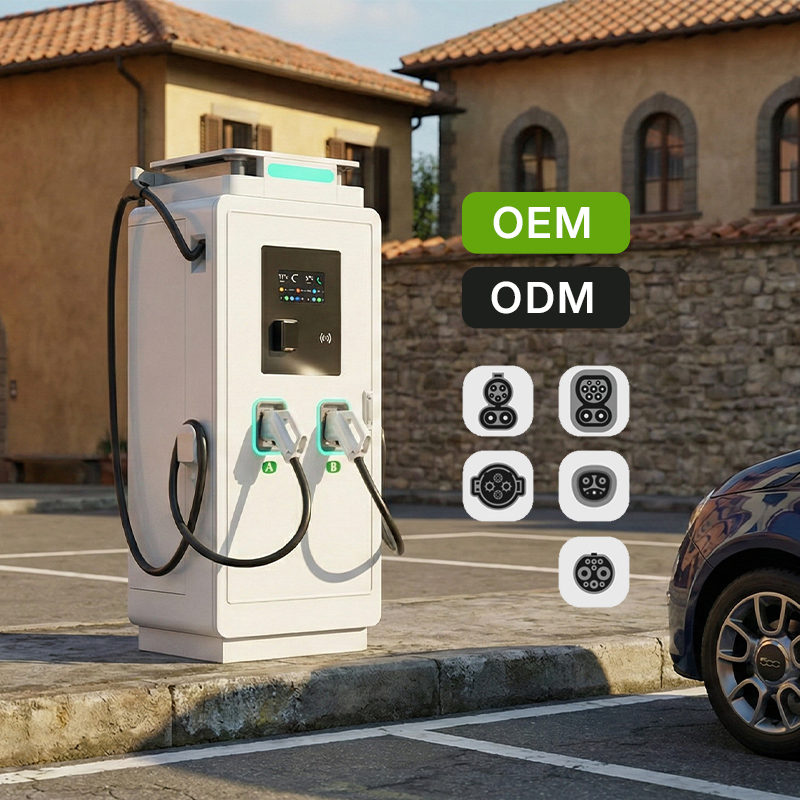 DC EV Car Charger 180kw 300A Floor-Mounted Home Charging Station