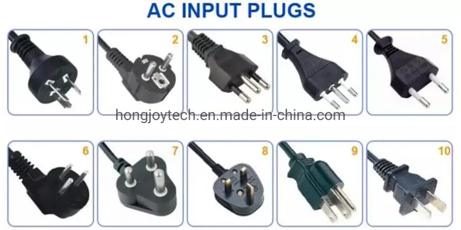Input Plug Types