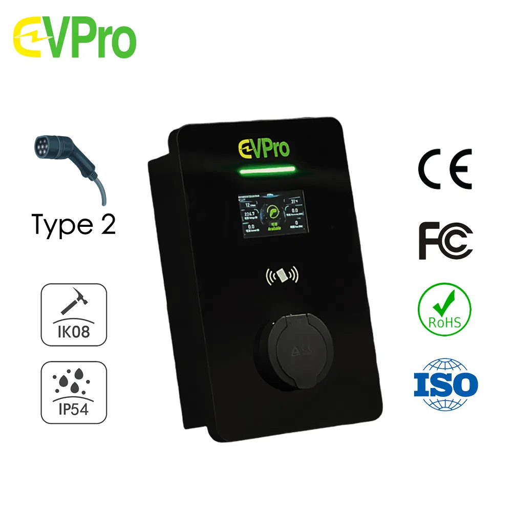 Zhongchongfu OEM/ODM 60kw Smart AC Mobile Charging Pile with CCS1 CCS2 IP54 Emergency Fast for Electri Car APP Control RFID ISO 9001 ISO 14001 CE Charger