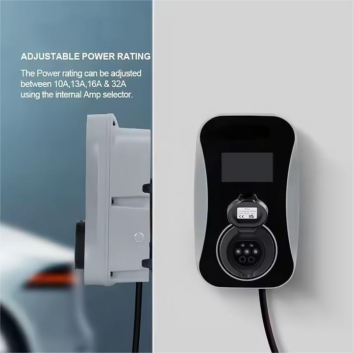 ETL Smart Wallbox AC EV Charger Dynamic Load Balancing Type1 EV Charger