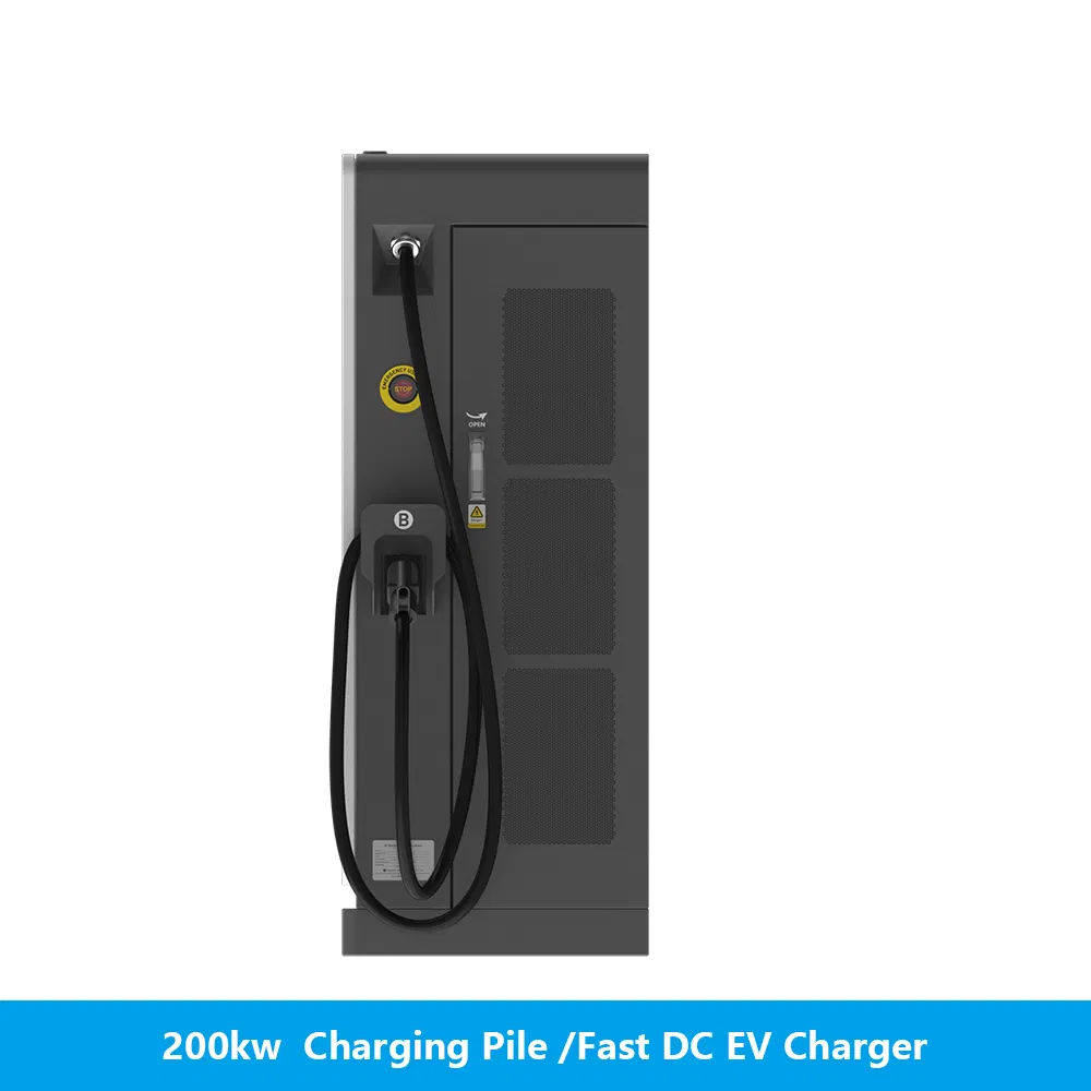 CCS2 200kw Ultra Fast Charger EV Charging Station for Electric Taxi Fleet