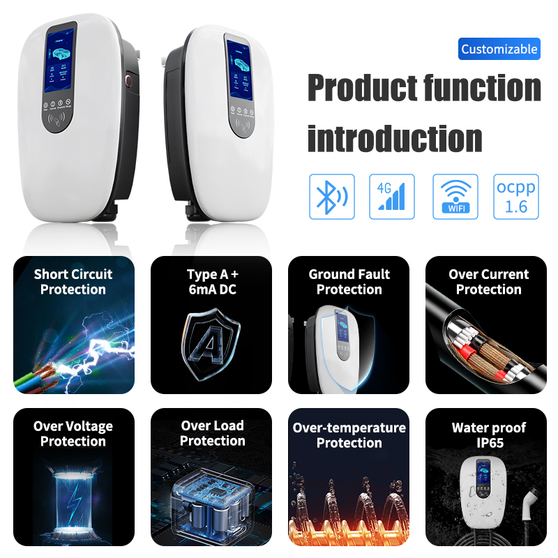 Commercial AC EV Charging Station From Manufacturer