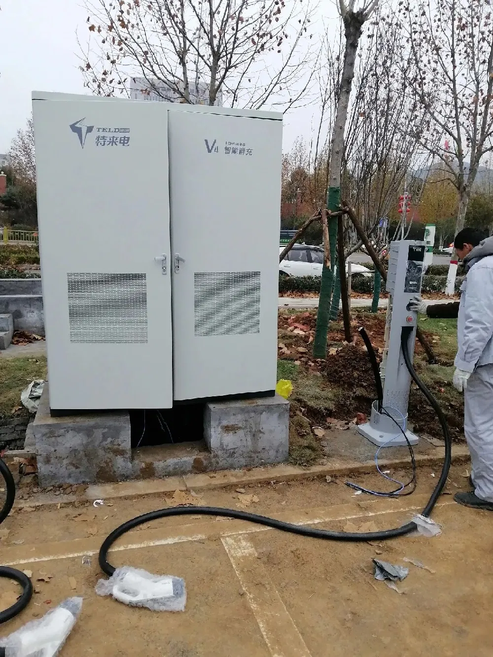 Integrated Fast Charging Solutions for 120kw EV Charging Station