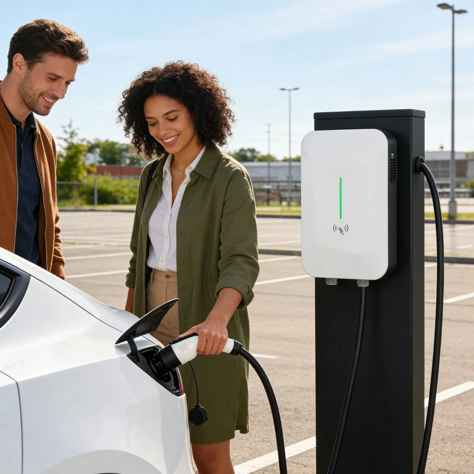 Ocpp 2.0 Compliant 22kw AC EV Charger for Fleet Operators with API Integration