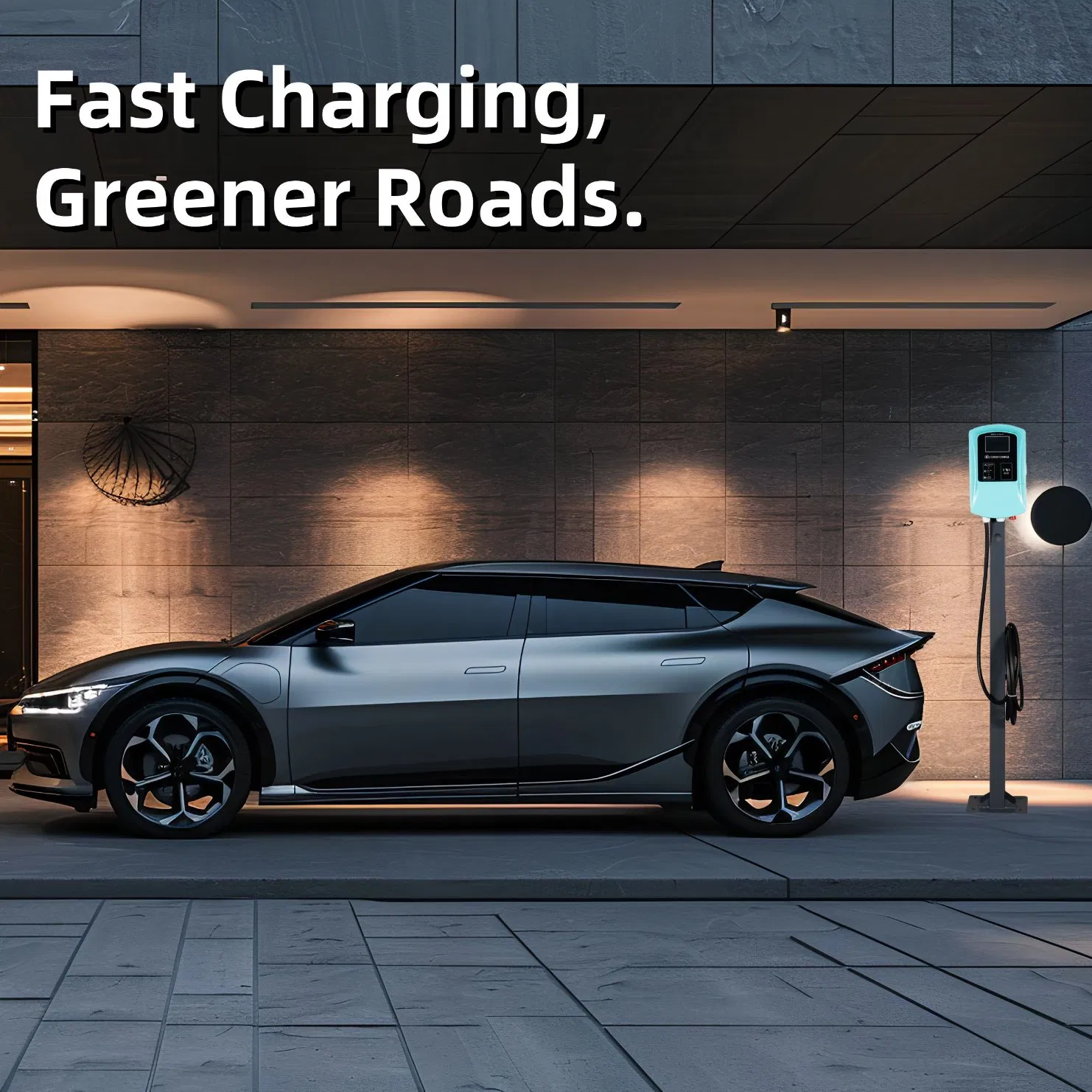 Hot Sale Home Residential Commercial Parking Lot 7kw AC EV Electric Vehicle Car Charge Charging Station Charger