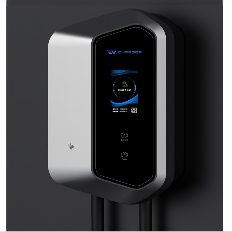 AC 7kw EV Charger Wallbox Load Balance CE Electric Car Charging Stations