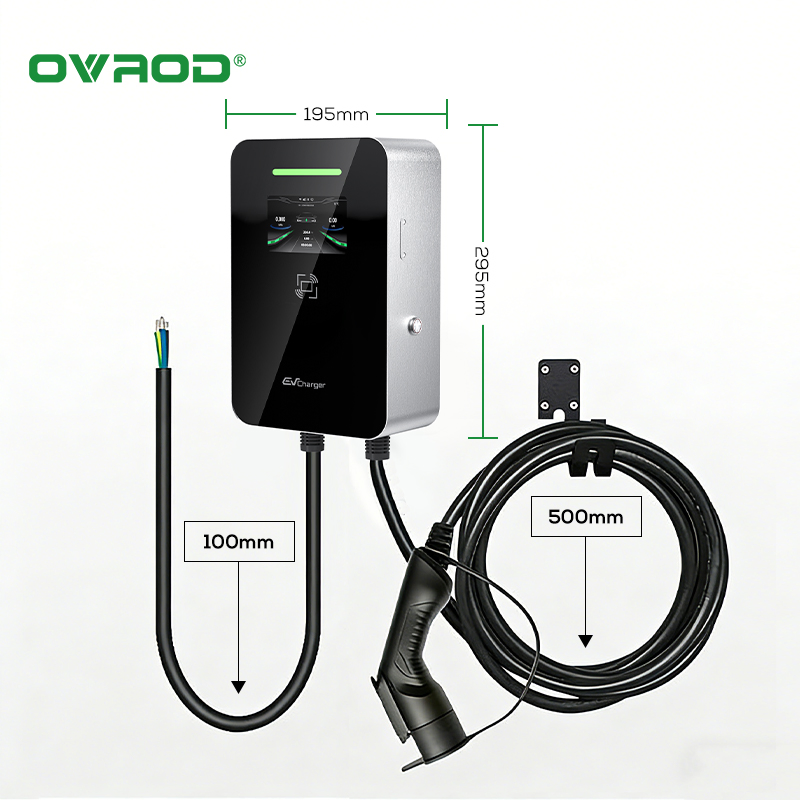 Ovord 22kw AC Level 2 EV Charging Station, Smart Wall Box with APP/WiFi Control, 32A GB/T Home &amp; Commercial Electric Car Charger