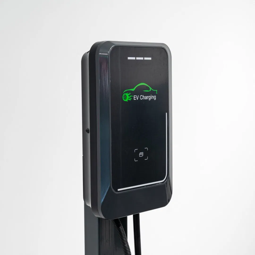 Commercial Smart APP WiFi Electric Vehicle Car AC Charging Stations 7kw EV Charger Station with LCD Display