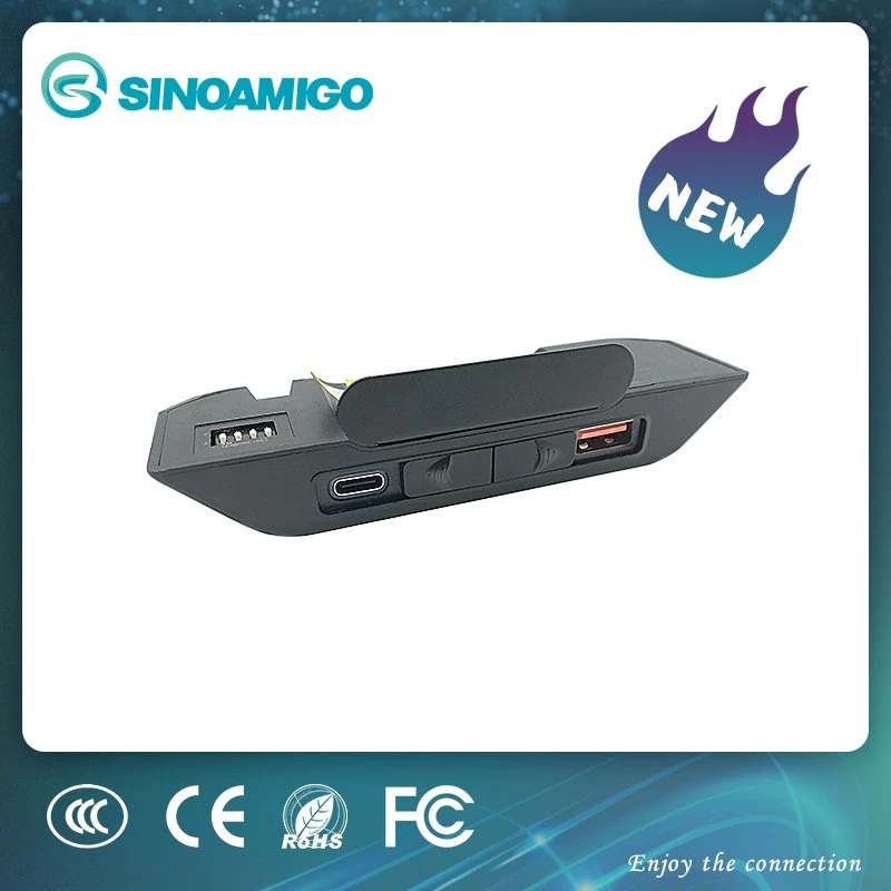 Trapezoid Quick Dual Port Type a+C USB Charger with Pd / QC 3.0