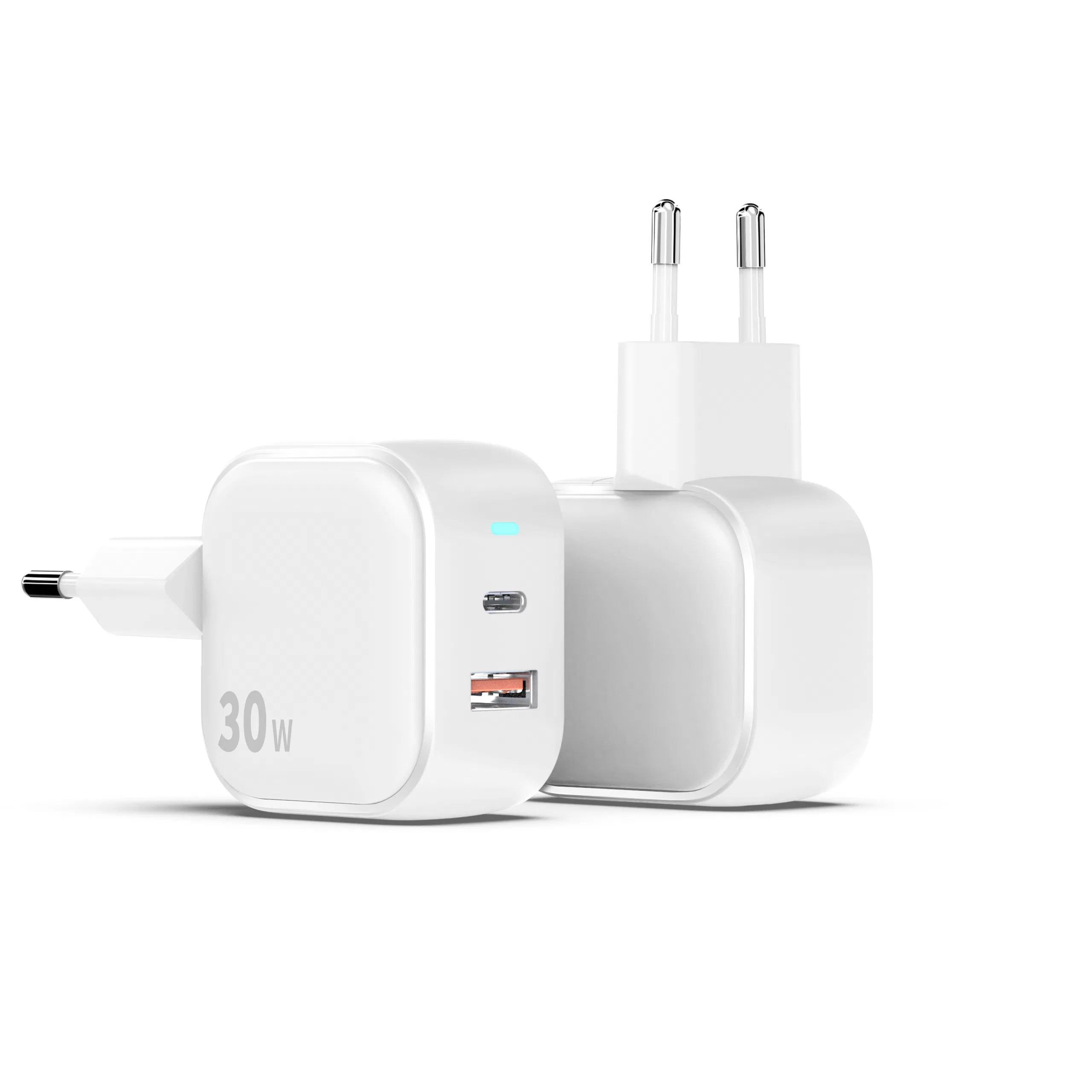 Pd30W a+C Dual Port Quick Charge USA/EU/UK Mobile Phone Charger