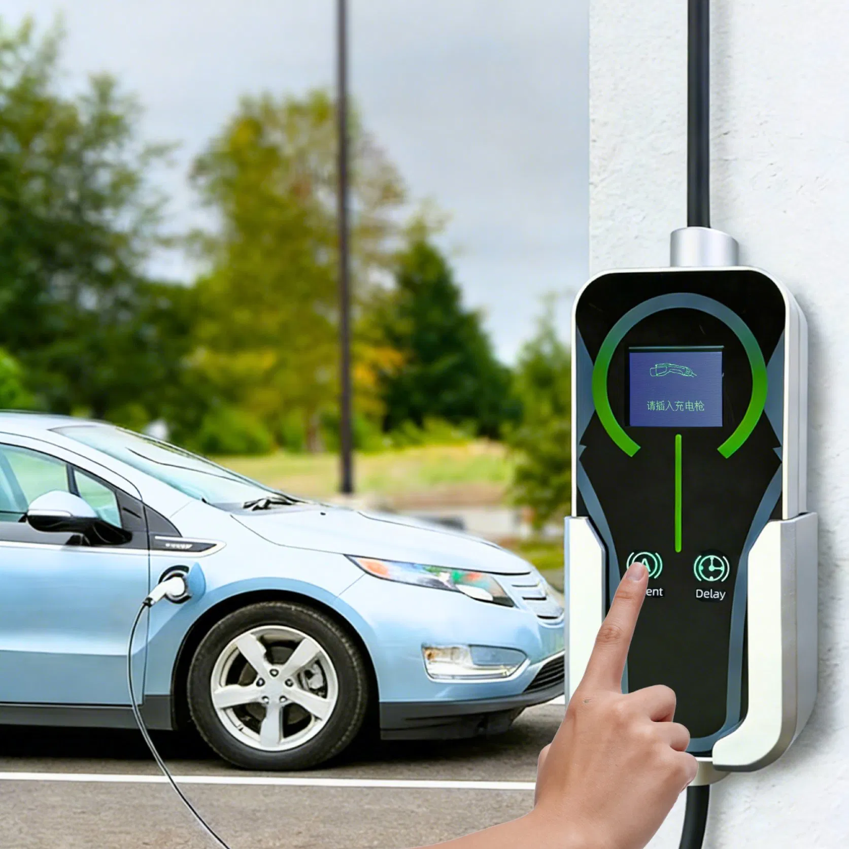 Type 2 7kw Portable on-Board EV Charger AC1638 (E1) 100-220V
