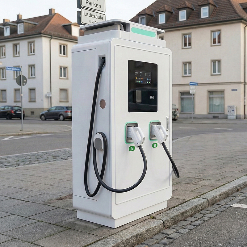 High Power 120kw 180kw 240kw Ocpp DC Charger Station with CCS2 Double Gun